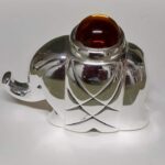 CF4259140 Figura Topaze Elefante Ancho 4 Alto 4 Cms